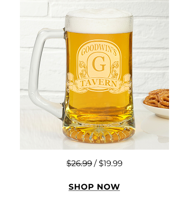 Vintage Bar Sign Beer Mug