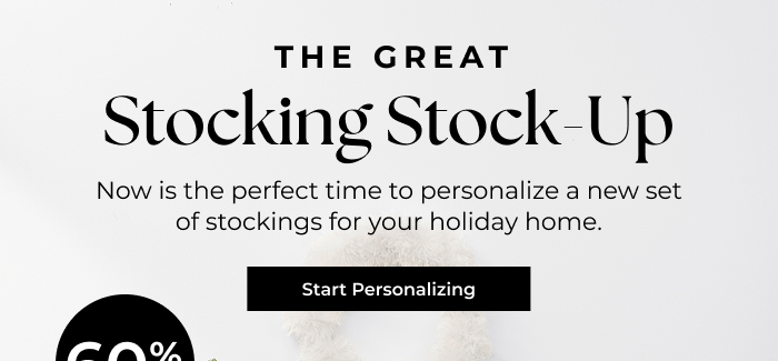 60% Off Custom Stockings For The Entire Family!