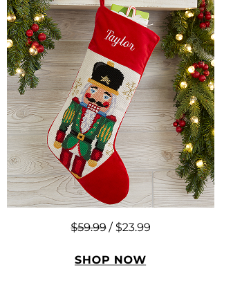 Winter Charm Needlepoint Stockings