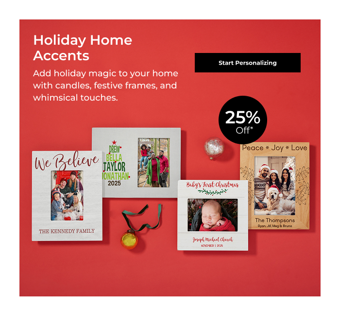 Holiday Home Accents