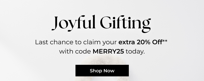 Final Day To Shop Early Deals! Extra 20% Off Coupon Expires Today