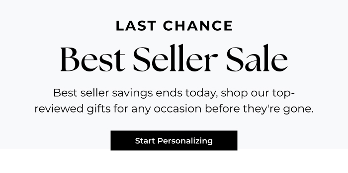 Last Chance! 30% Off Best Sellers Ends Today