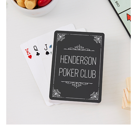 Suits & Photos Playing Cards