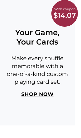 Suits & Photos Playing Cards