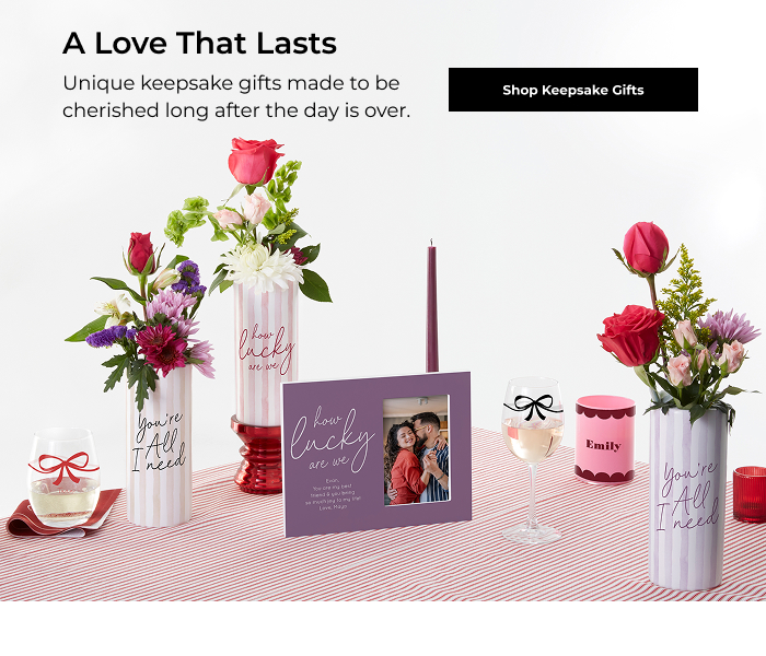 Shop Valentine's Day Keepsake Gifts