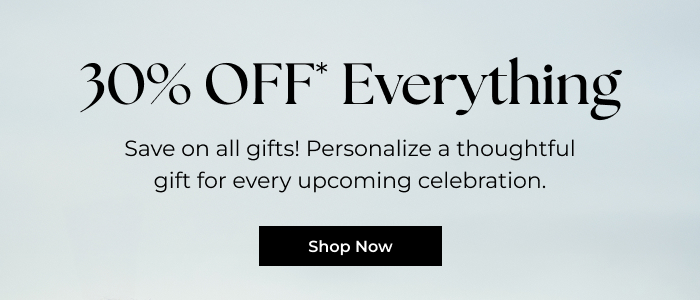 Enjoy 30% Off Everything For A Limited Time