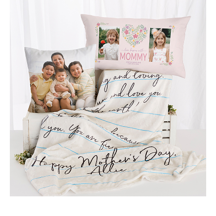 Shop Mother's Day Blankets & Pillows