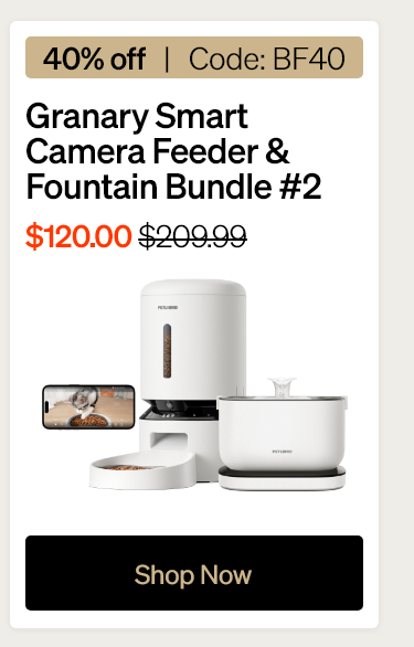 Granary Smart Camera Feeder & Fountain Bundle #2