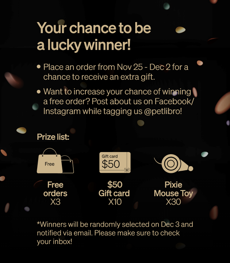 Your chance to be a lucky winner!