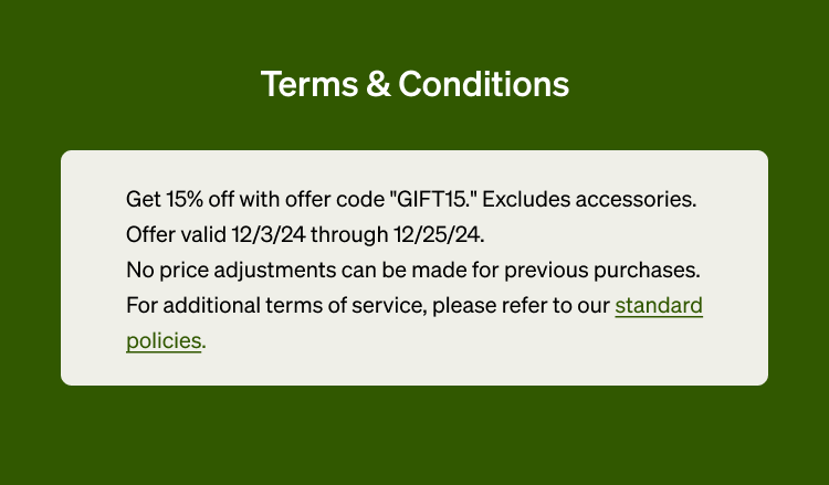 Terms & Conditions