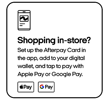 In-store: use app and tap to pay