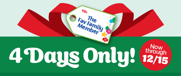 4 days Only!