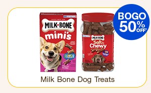 BOGO 50% Off Milk Bone Dog Treats