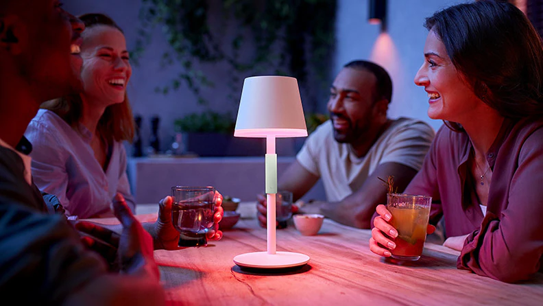 Go portable table lamp — a light for indoors and out!