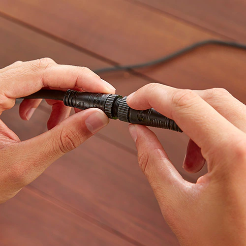 Simple plug-and-play set up