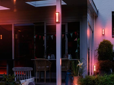 Impress outdoor wall light