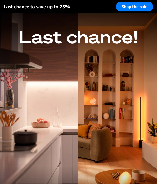 The sale ends soon!