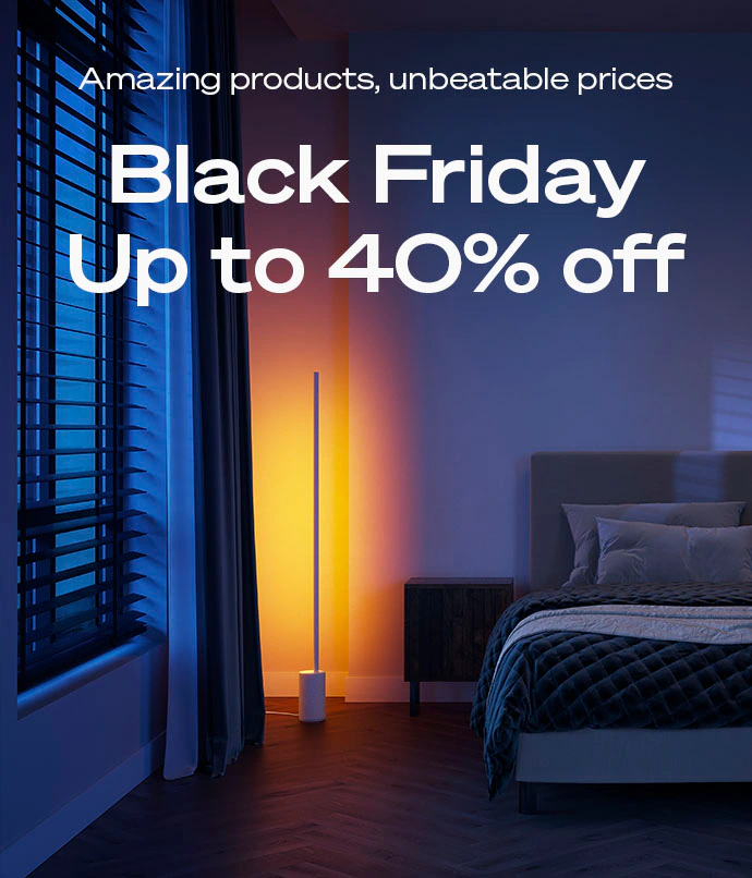 Save up to 40% on smart lighting 