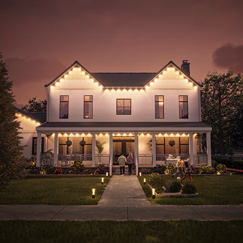 Get a permanent outdoor glow
