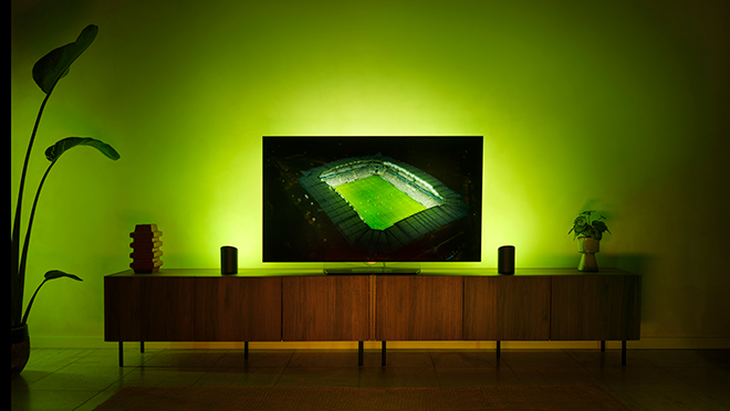 Get a taste of dynamic lighting with Hue Sports Live!