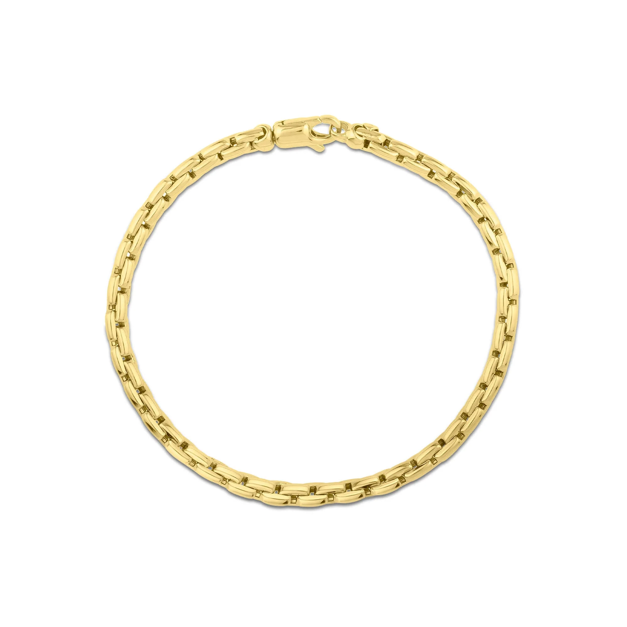 Image of 14K Gold Venetian Classic Chain Link Bracelet