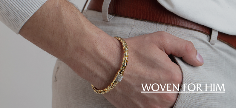WOVEN FOR HIM
