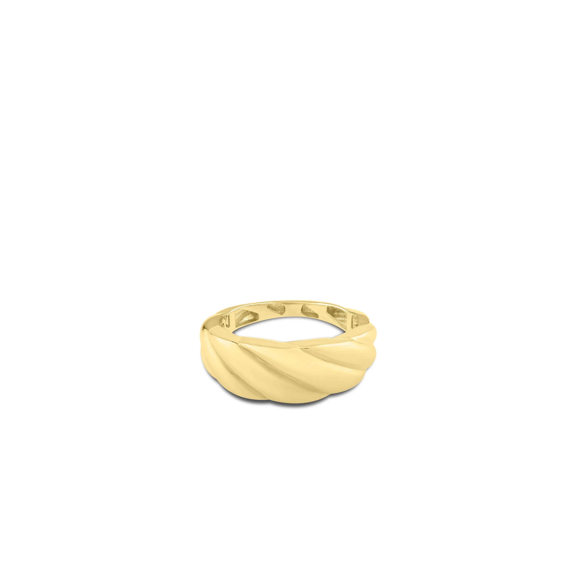 Image of 14K Gold 5mm Cable Twist Ring