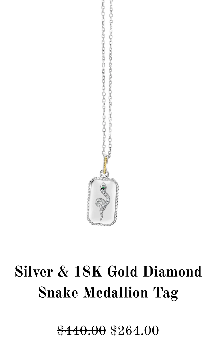 SNAKE NECKLACE