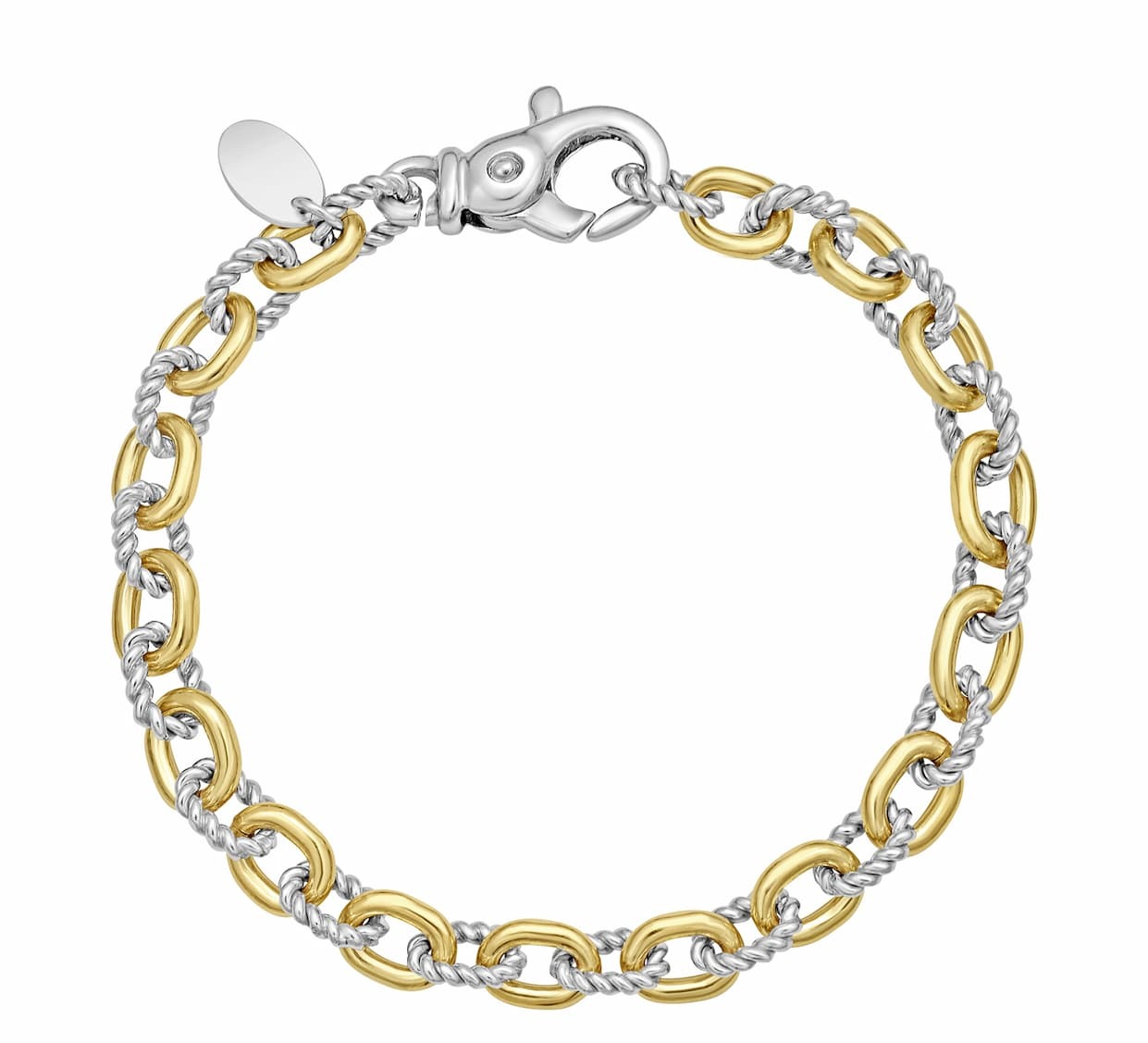 San Zeno Link Bracelet Italian Cable Collection