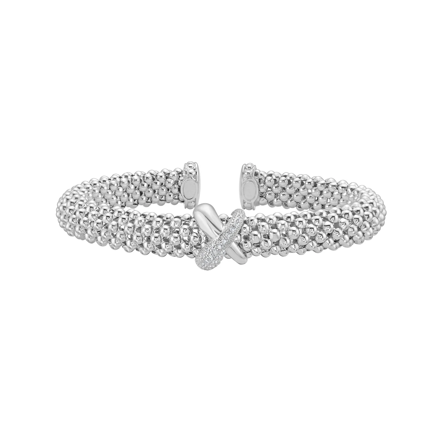 Image of Silver & Diamond Prosecco X Cuff