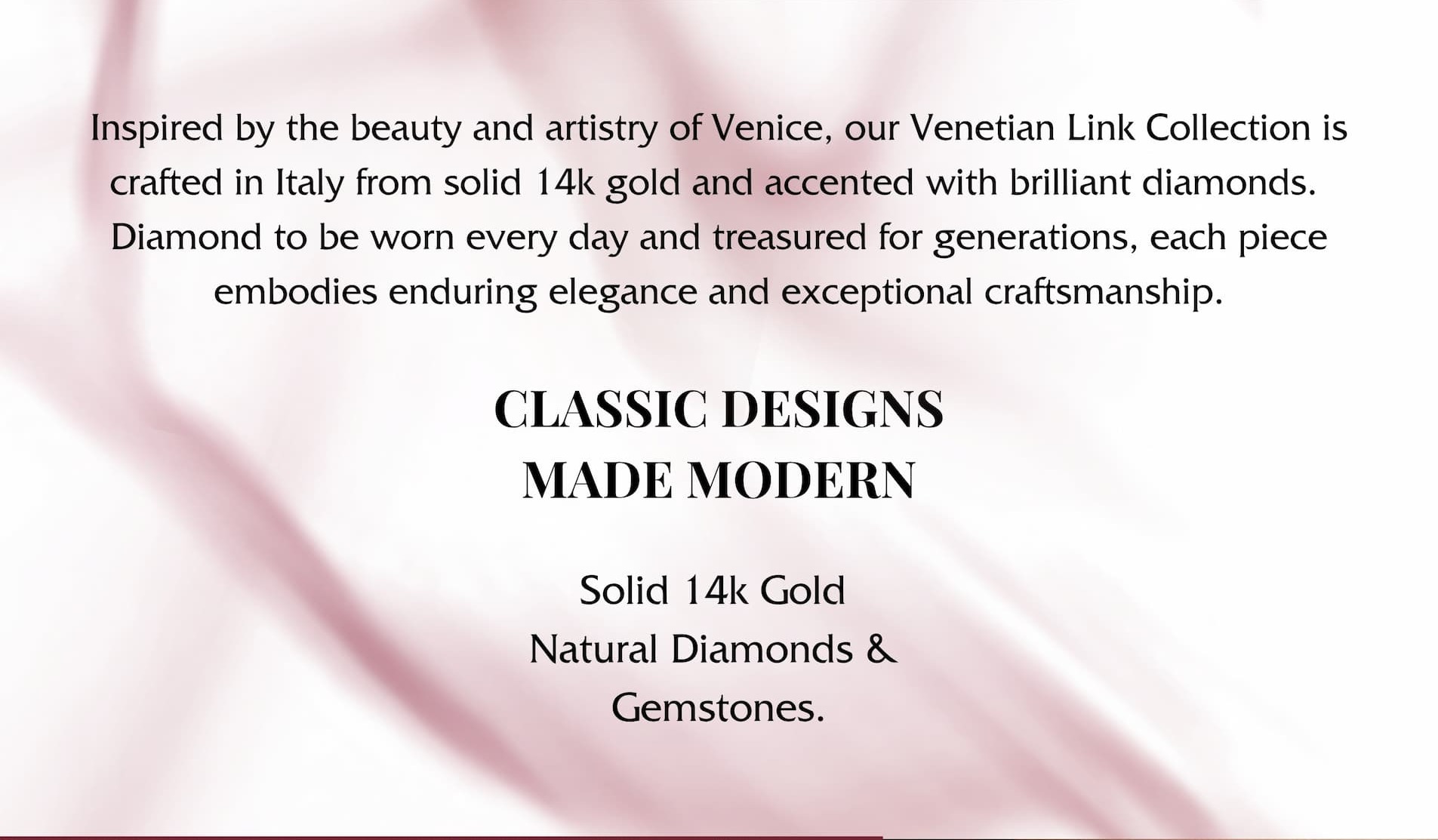 THE VENETIAN LINK COLLECTION