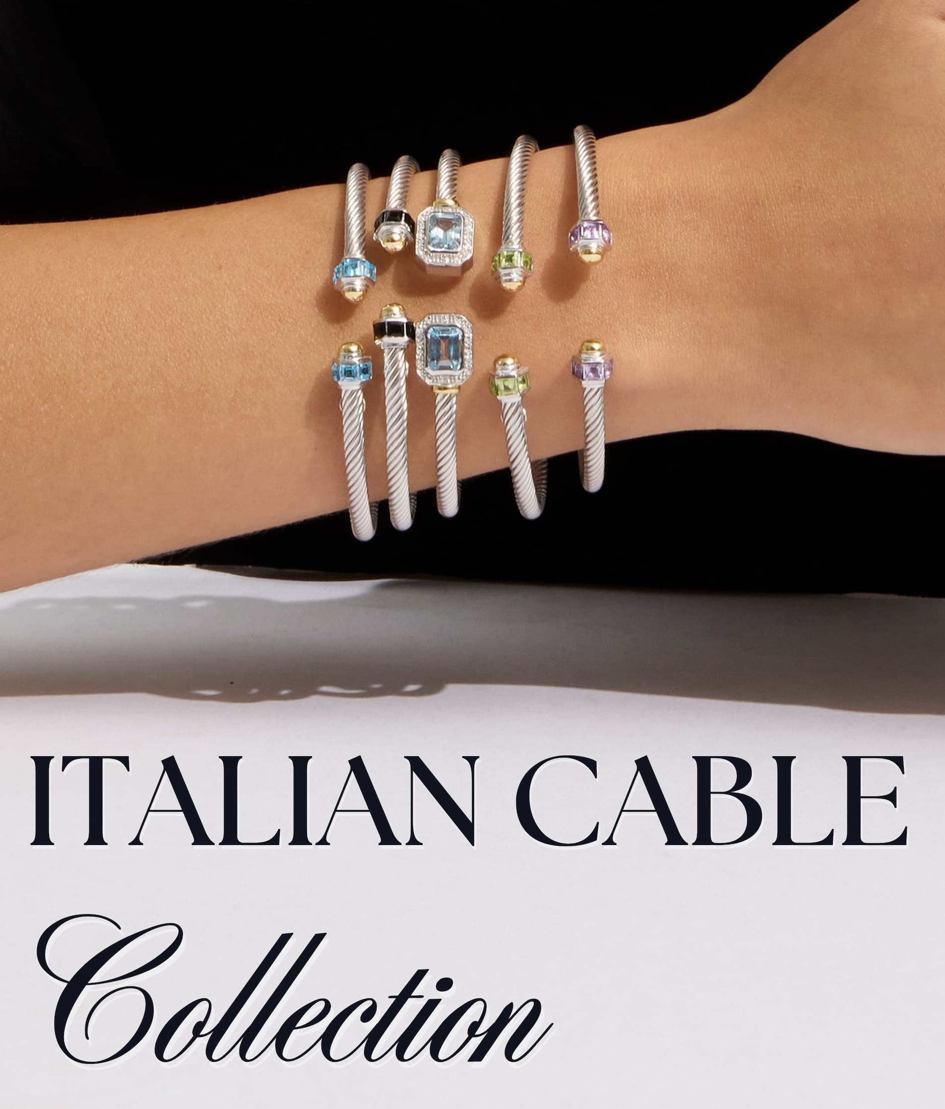Italian Cable Bangles