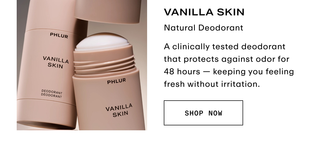 Vanilla Skin - Natural Deodorant 