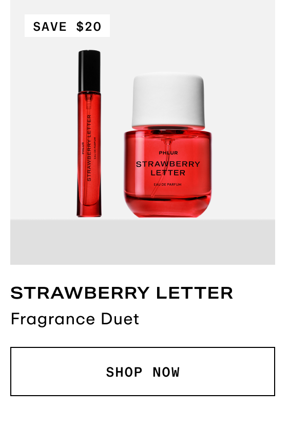 Strawberry Letter - Fragrance Duet