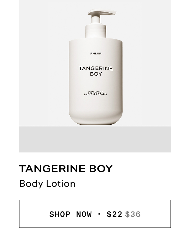 Tangerine Boy - Body Lotion