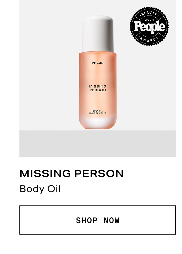 Missing Person - Body Oil