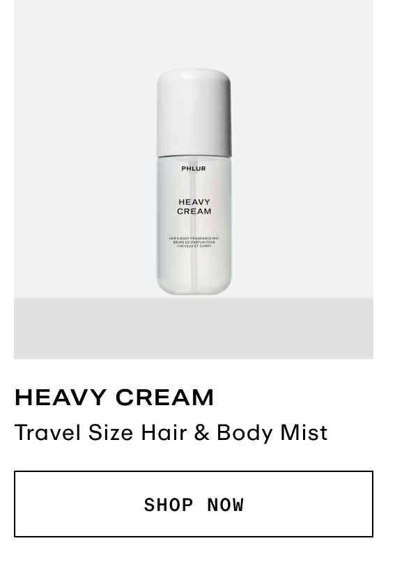Heavy Cream - Travel Size Hair & Body Mist