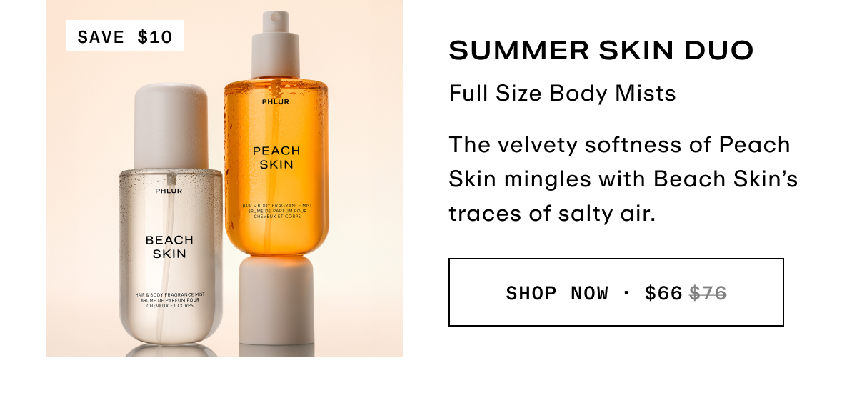 Summer Skin Duo - Full Size Body Mist