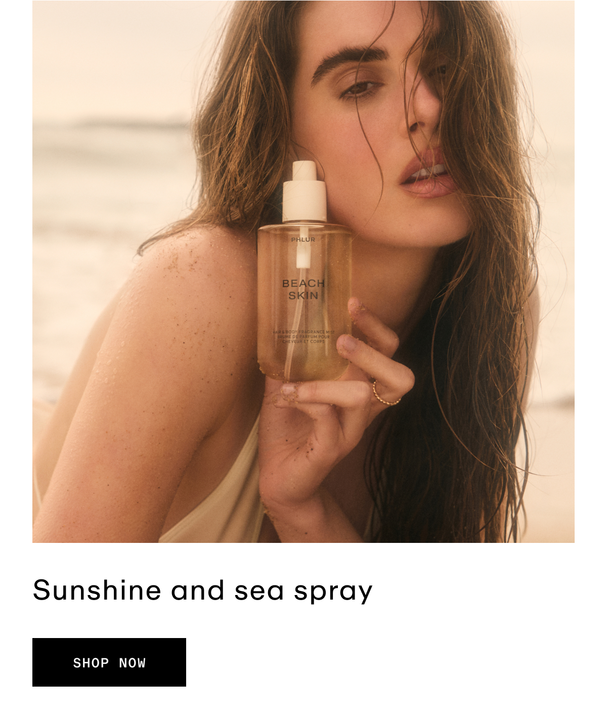 Sunshine and sea spray