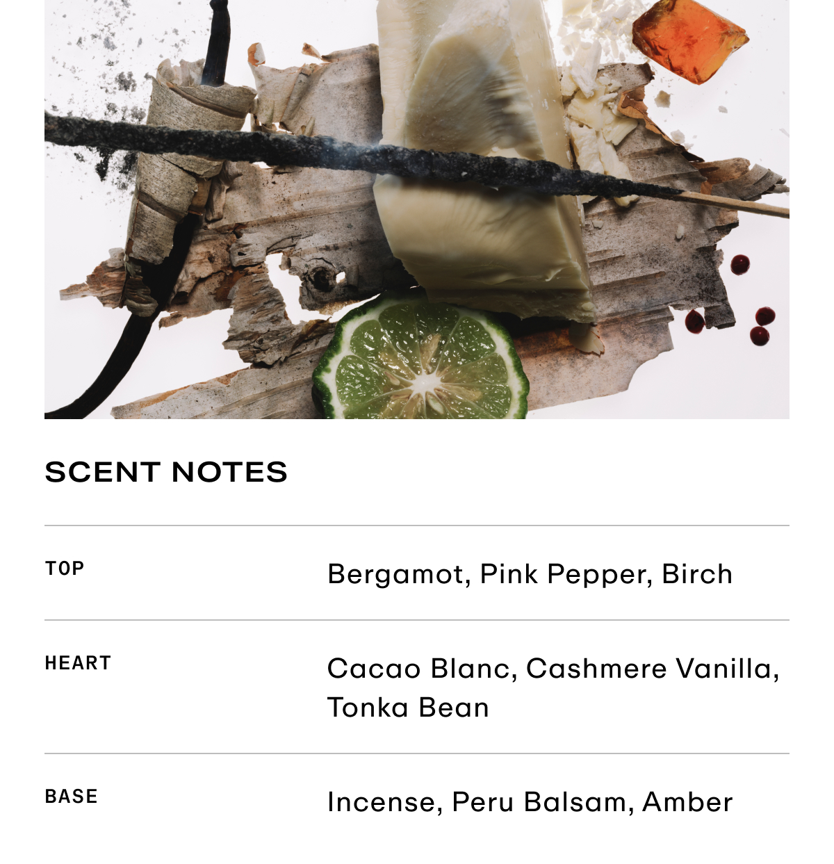 Scent Notes