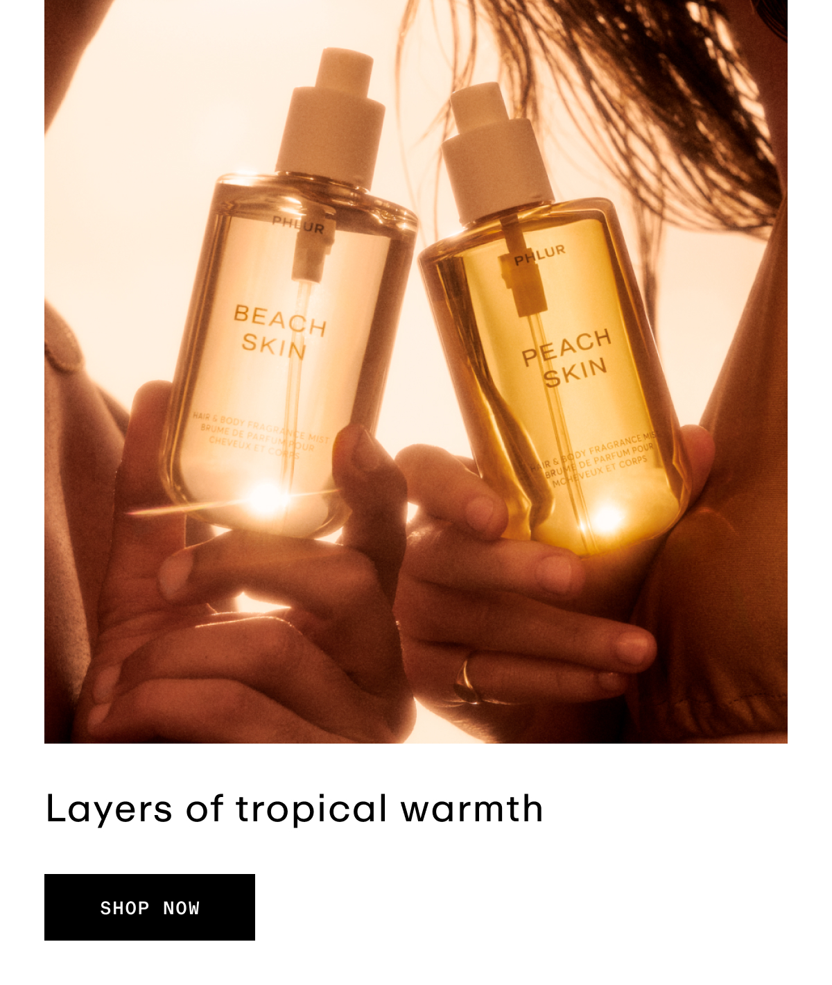 Layers of tropical warmth