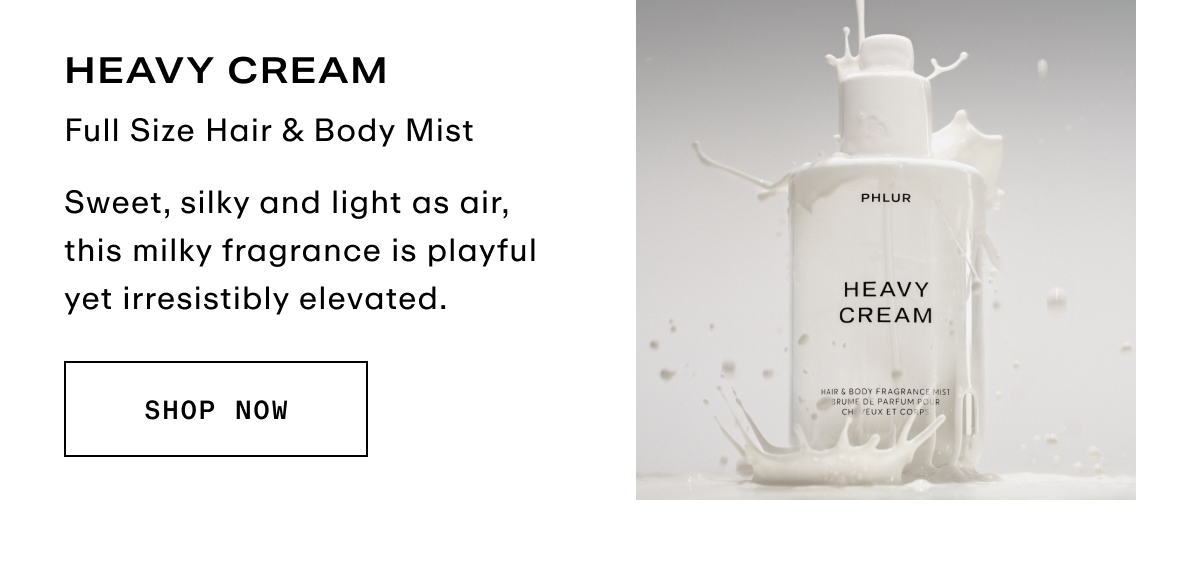 Heavy Cream - Full Size Hair & Body Mist