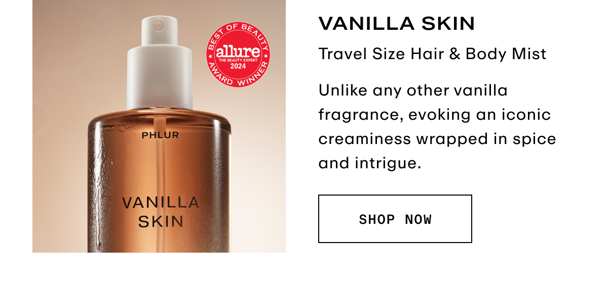 Vanilla Skin - Travel Size Hair & Body Mist