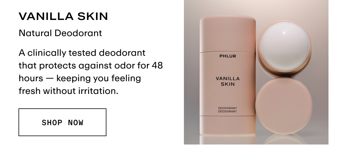 Vanilla Skin - Natural Deodorant 