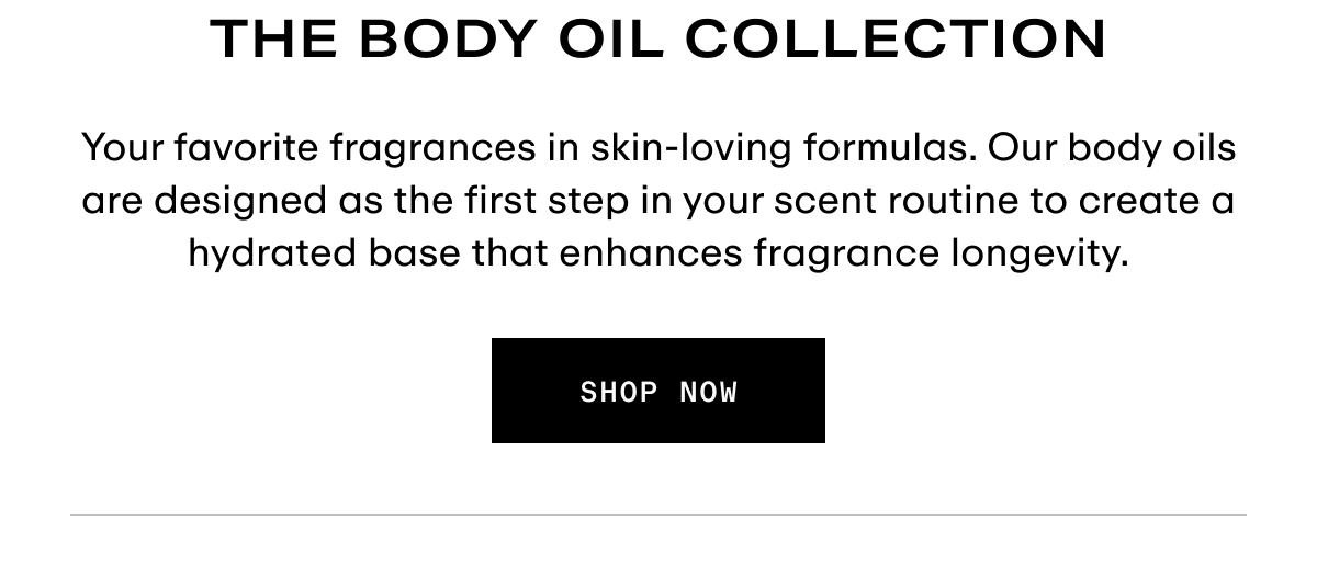Hero Text - Body Oil Collection