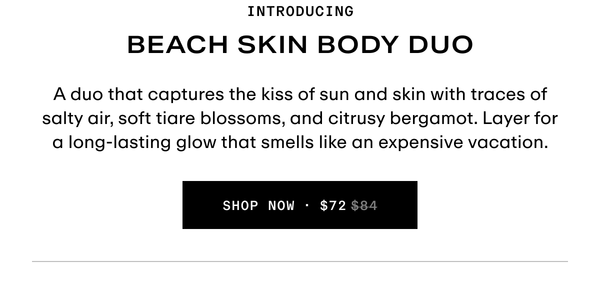 Hero Text - Beach Skin Body Duo