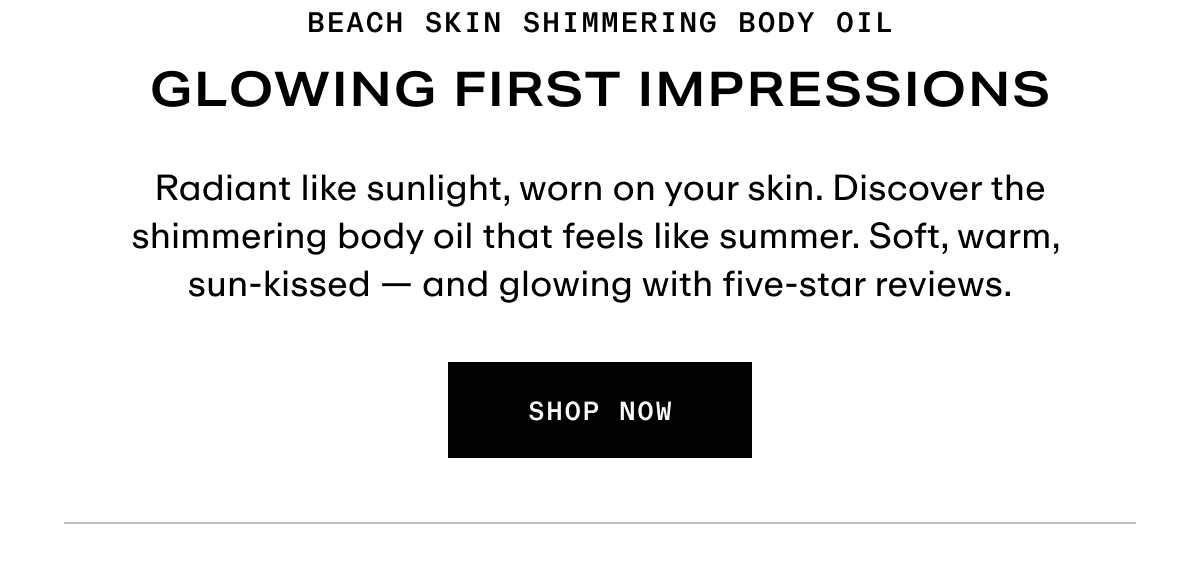Hero - Beach Skin Shimmering Body Oil