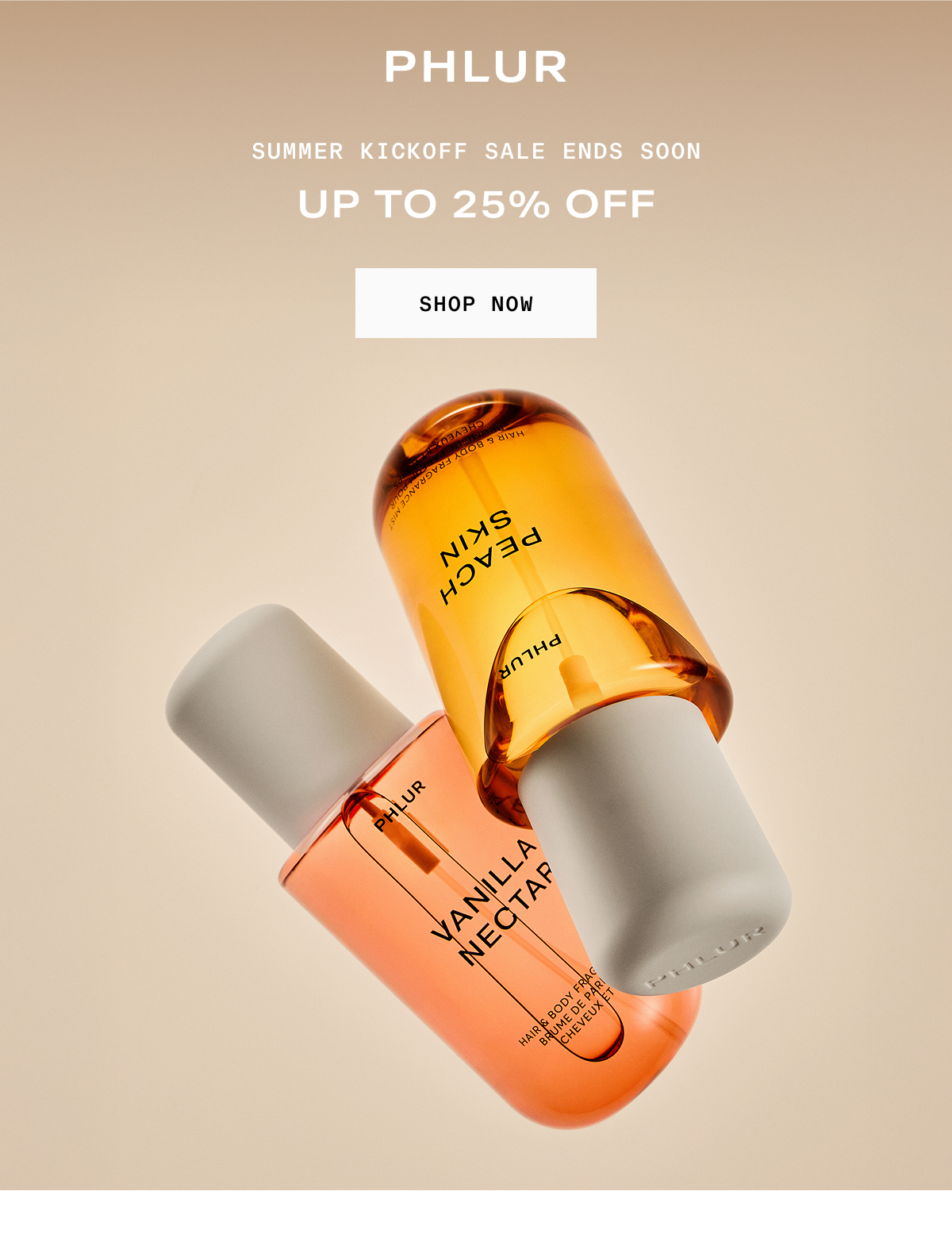 Summer Kickoff Sale Ends Soon - Up to 25% off