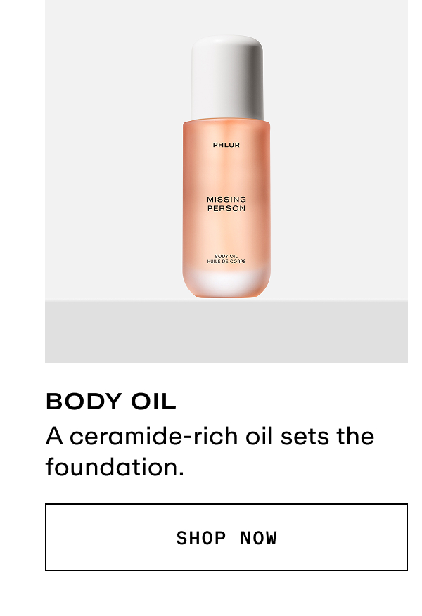 Missing Person - Body Oil