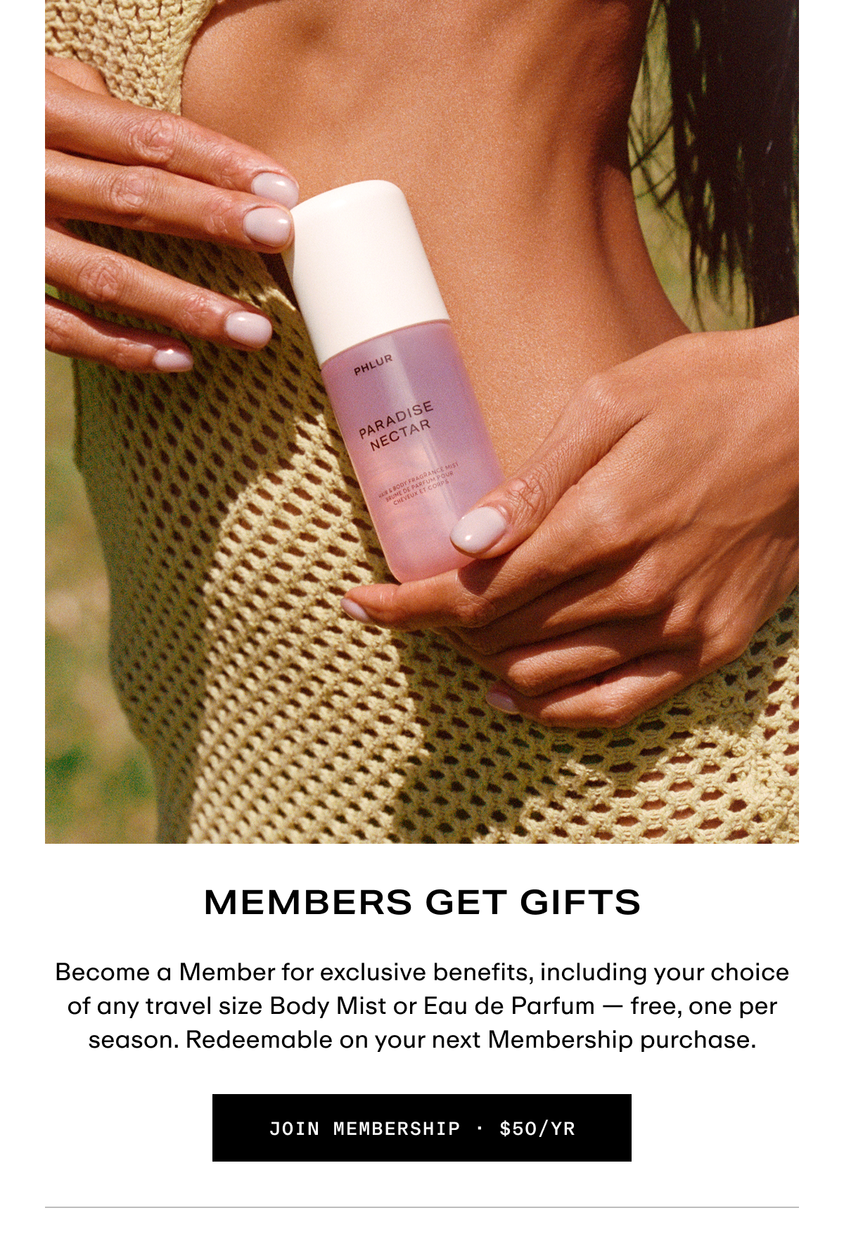 Members get gifts - Become a member